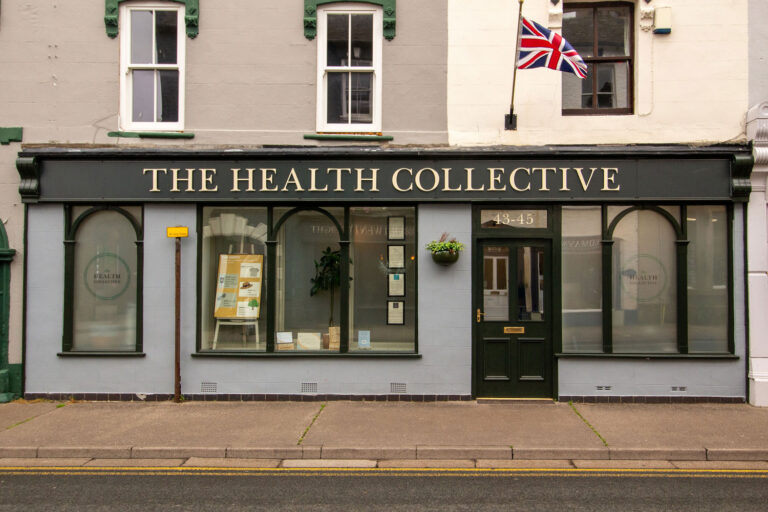 The Health Collective Wigton Shop Front