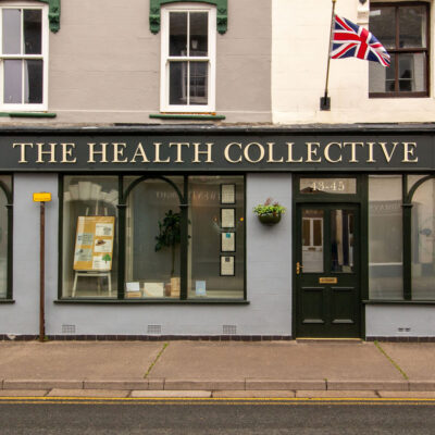 The Health Collective Wigton Shop Front